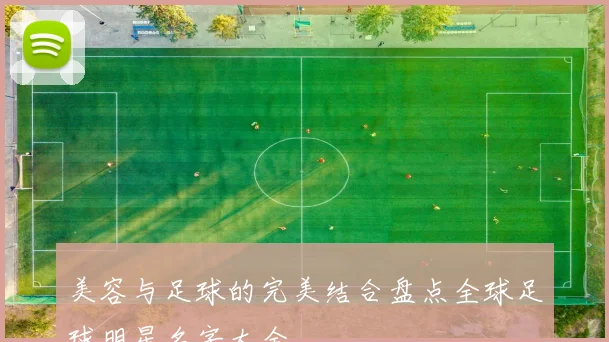 美容与足球的完美结合盘点全球足球明星名字大全