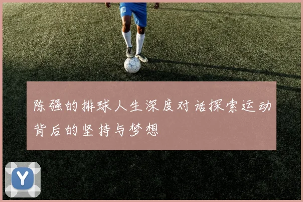 陈强的排球人生深度对话探索运动背后的坚持与梦想